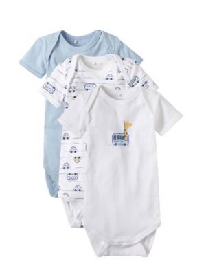 name it BABY newborn romper - set van 3