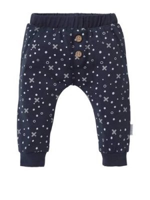 B.E.S.S newborn broek Cross donkerblauw