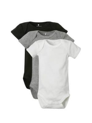 name it BABY rompers uni - set van 3
