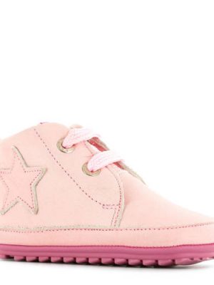 Shoesme leren babyschoenen met ster roze