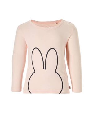 nijntje longsleeve met printopdruk roze