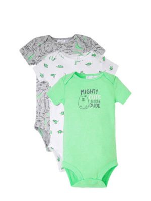 Carter's romper - set van 3 groen