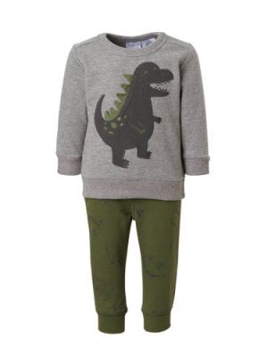 Carter's sweater met broek grijs/groen