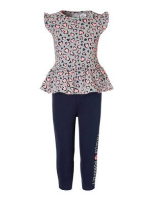 Carter's romper met hartjes + legging