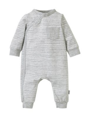 B.E.S.S gestreept newborn boxpak grijs