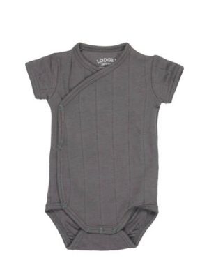 Lodger newborn baby romper Ciumbelle grijs