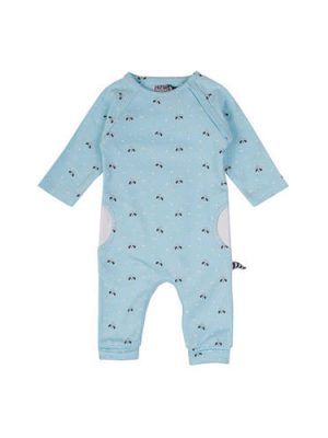 Zero2three boxpak Raccoon met wasberen blauw