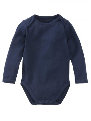 romper organic katoen stretch donkerblauw