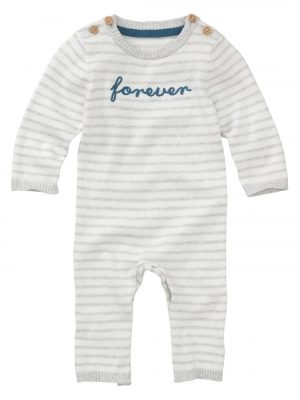 newborn jumpsuit gebroken wit