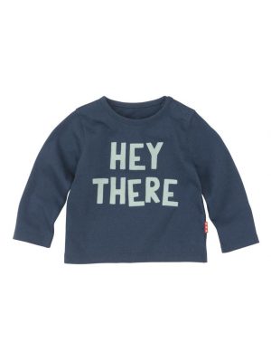 newborn t-shirt blauw