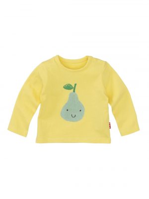 newborn t-shirt lichtgeel