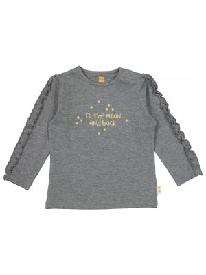 baby t-shirt grijsmelange