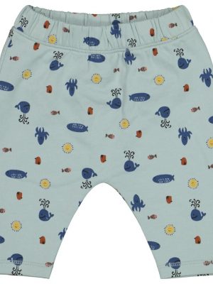 newborn sweatbroek blauw